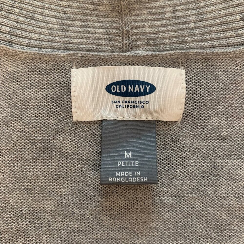 Old Navy Open Cardigan (Heather Grey) - Picture 4 of 6
